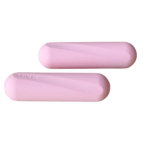 RING pilates fitnes bucice -silikon 1x1 kg pink RX LKW-684-1 kg